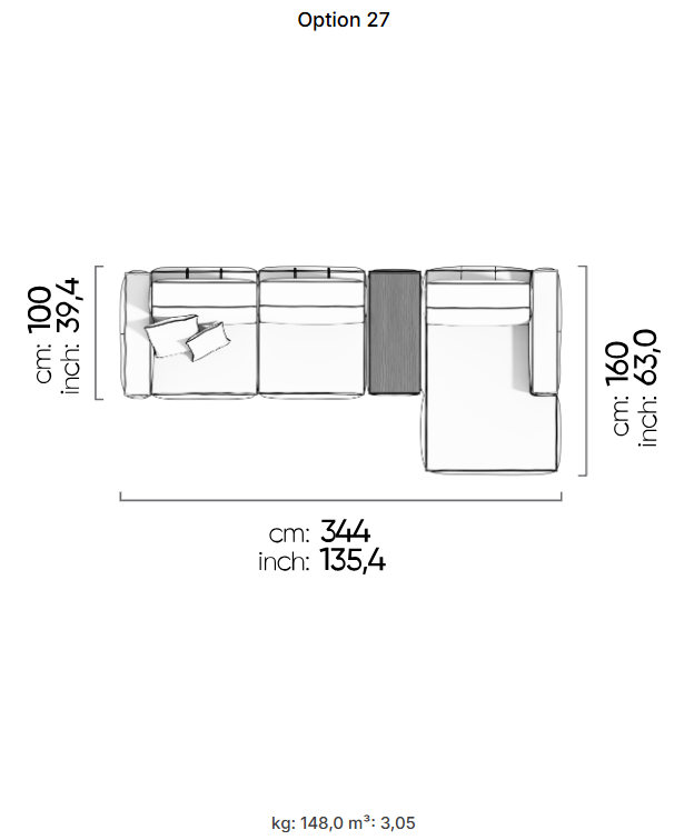75 готови конфигурации на модулен разтегателен диван «Air Cavalli Relax»