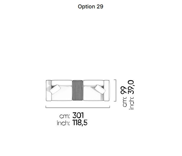 113 готови конфигурации на модулен диван «Cubic»