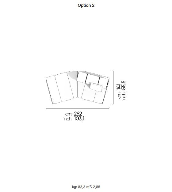 50 готови конфигурации на модулен разтегателен диван «Orion»