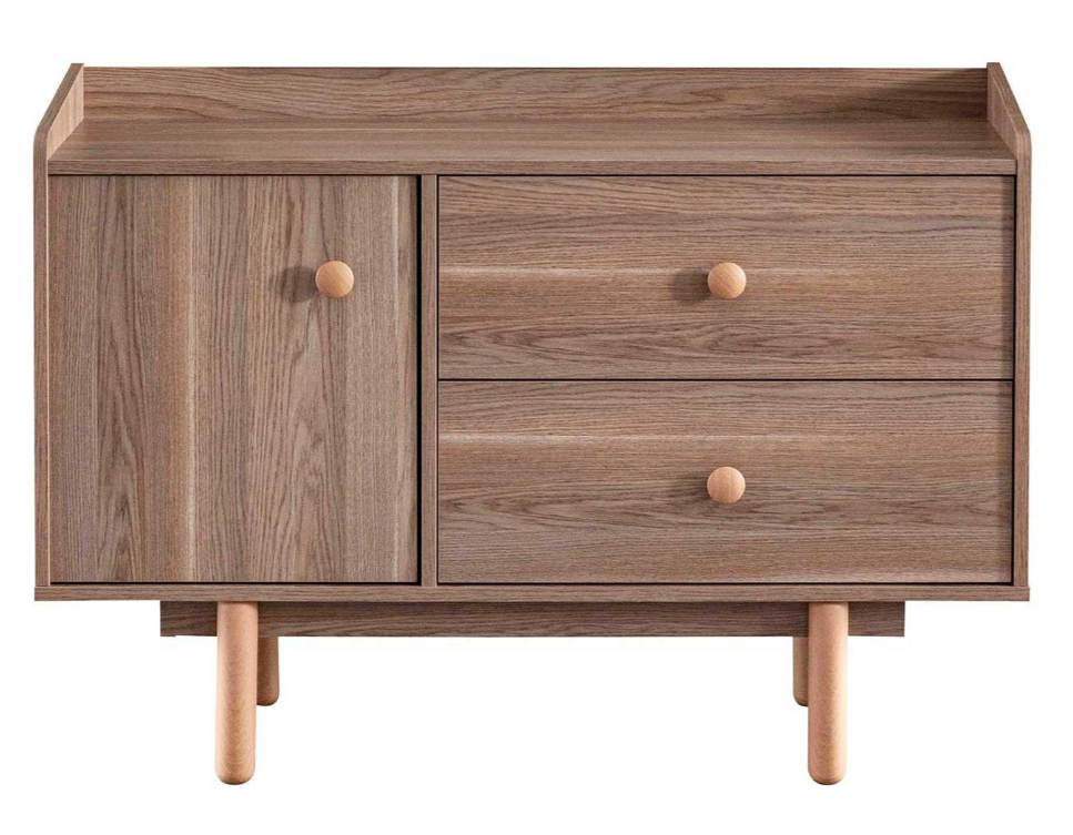 Скрин «Dolce» с две чекмеджета и шкаф, размер 123х86х45см