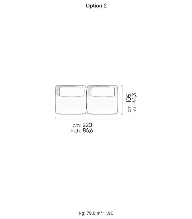 40 готови конфигурации на модулен разтегателен диван «Bon Bon Linea»
