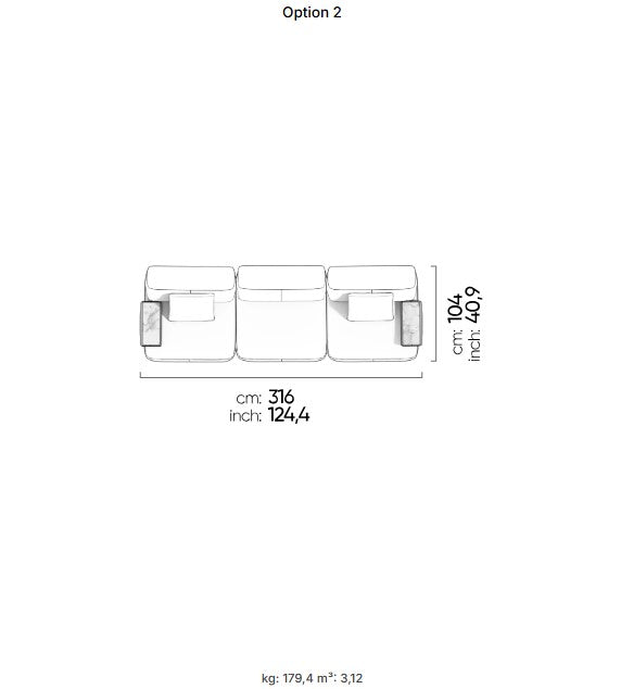 30 готови конфигурации на модулен разтегателен диван «Da Vinci»