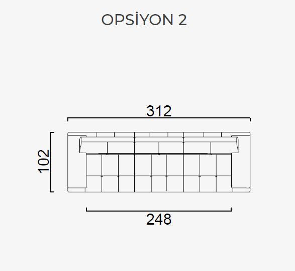 25 готови конфигурации на модулен разтегателен диван «Panamera Comfort»