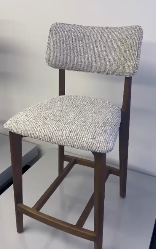 Среден бар стол «Estia» за кухня, остров, барплот или тераса