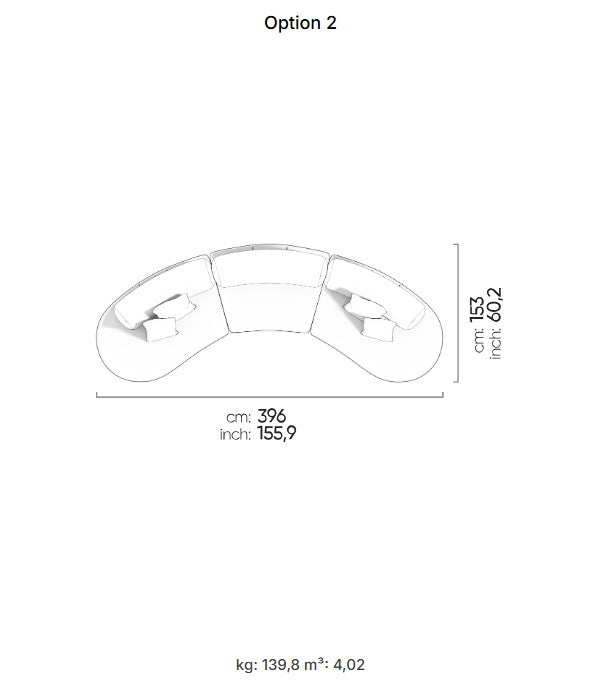 25 готови конфигурации на модулен разтегателен диван «Bon Bon»