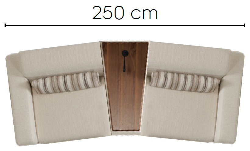 Модулен диван P Luna - готови конфигурации