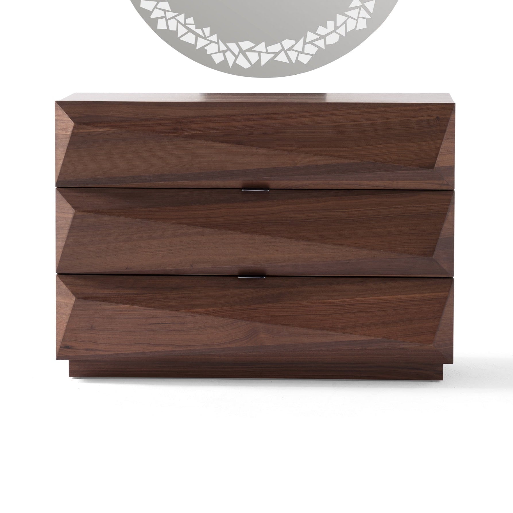 Скрин «New Carizma» с три чекмеджета, размер 120х85х51см