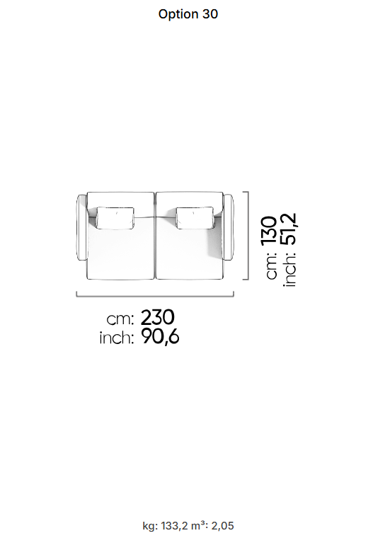 69 готови конфигурации на модулен диван «Heritage»
