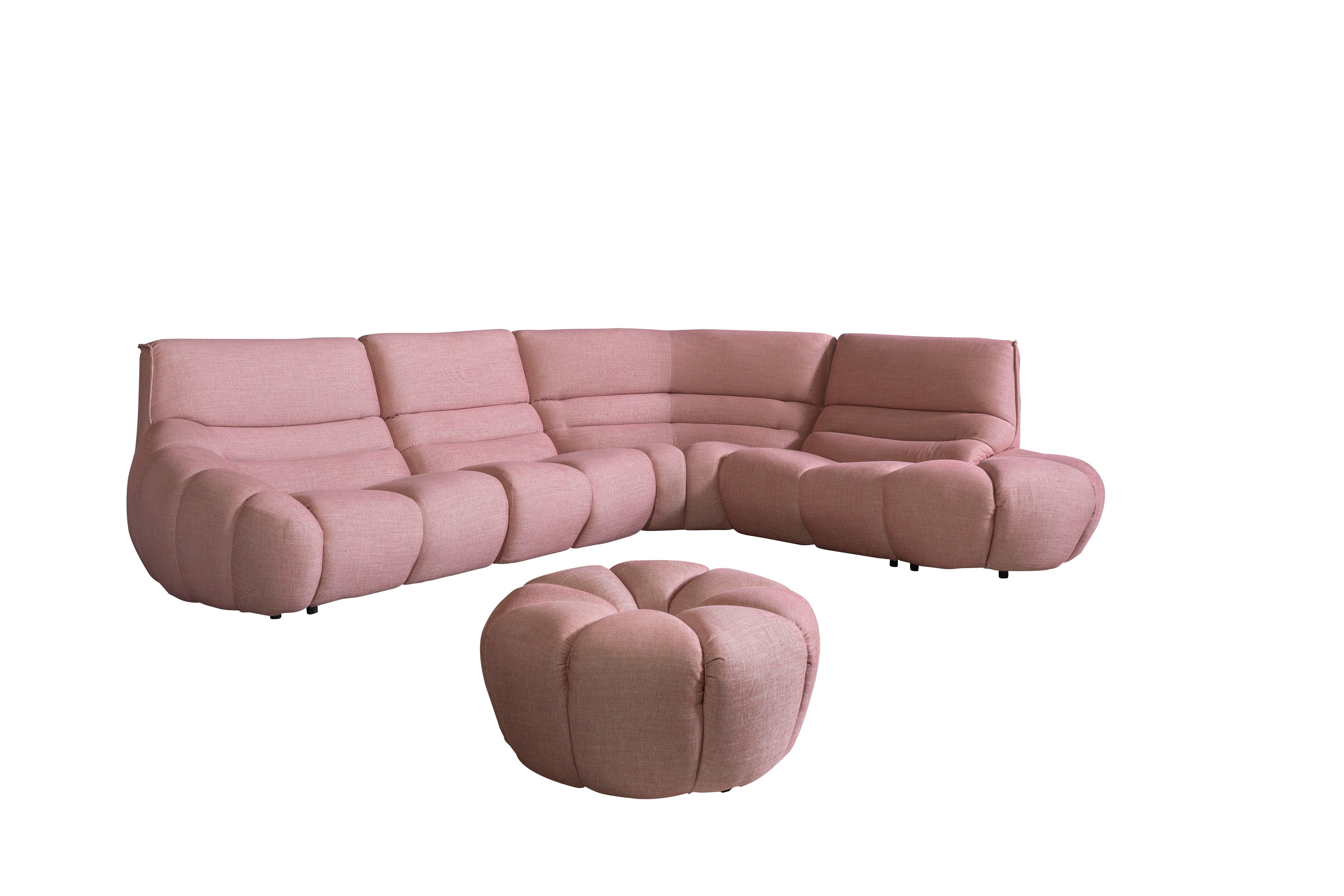 Ъглов диван «Silva» + декоративни възглавници, ширина 310см