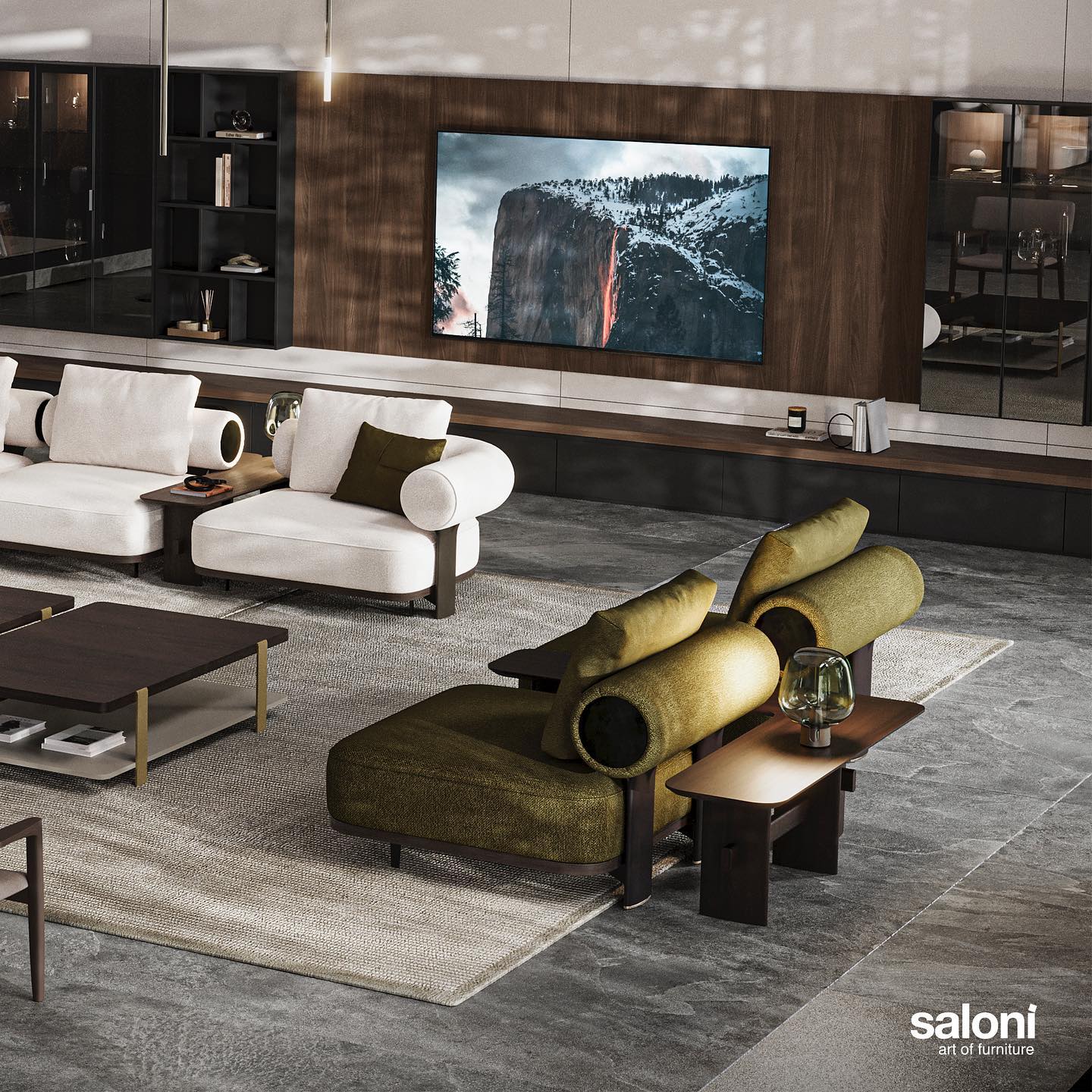 16 модула за модулен диван «Kyoto» + конзолна масичка, лежанка