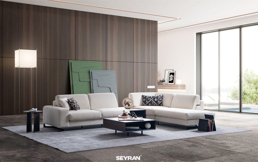 Модулен диван «Ada» с подвижни облегалки, конзолна масичка