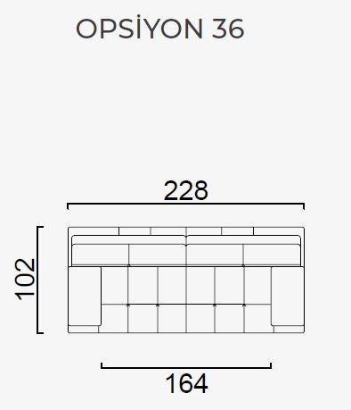 25 готови конфигурации на модулен разтегателен диван «Panamera Comfort»