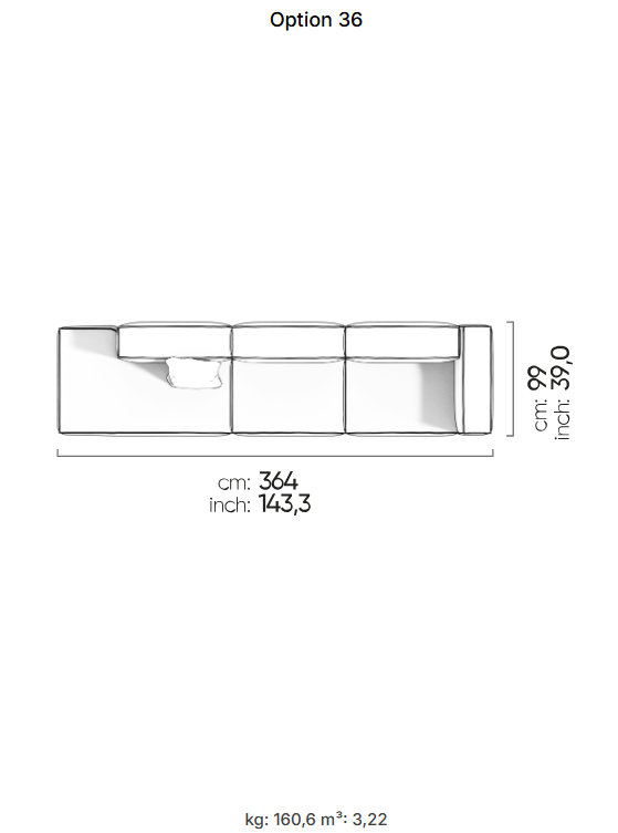 64 готови конфигурации на модулен диван «Plus Poufy»
