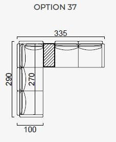 53 готови конфигурации на модулен диван «Fox Amazon»