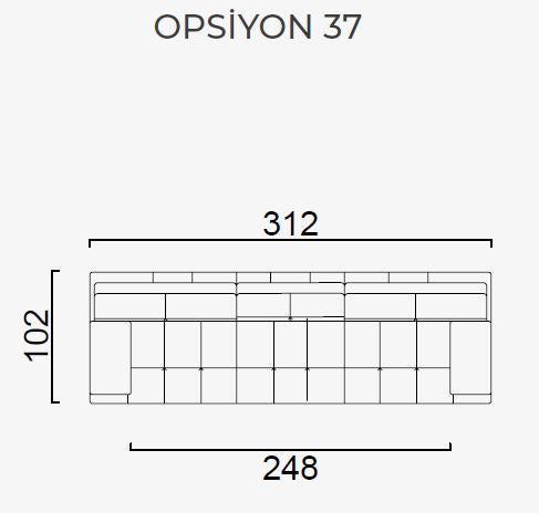 25 готови конфигурации на модулен разтегателен диван «Panamera Comfort»