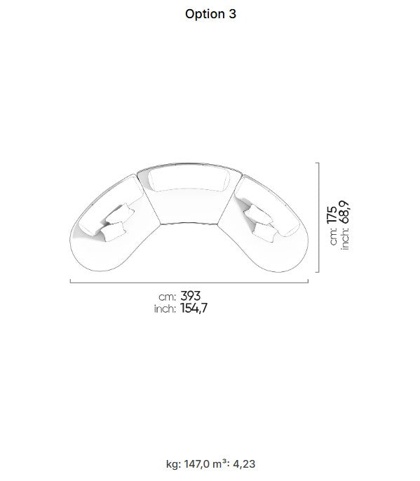 25 готови конфигурации на модулен разтегателен диван «Bon Bon»