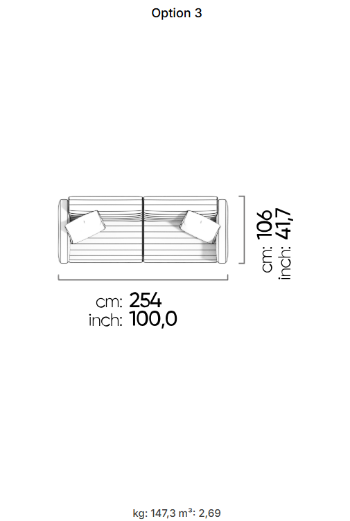 69 готови конфигурации на модулен диван «Heritage»
