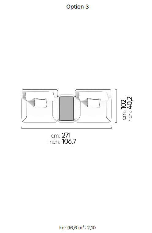 33 готови конфигурации на модулен диван «Lugano»
