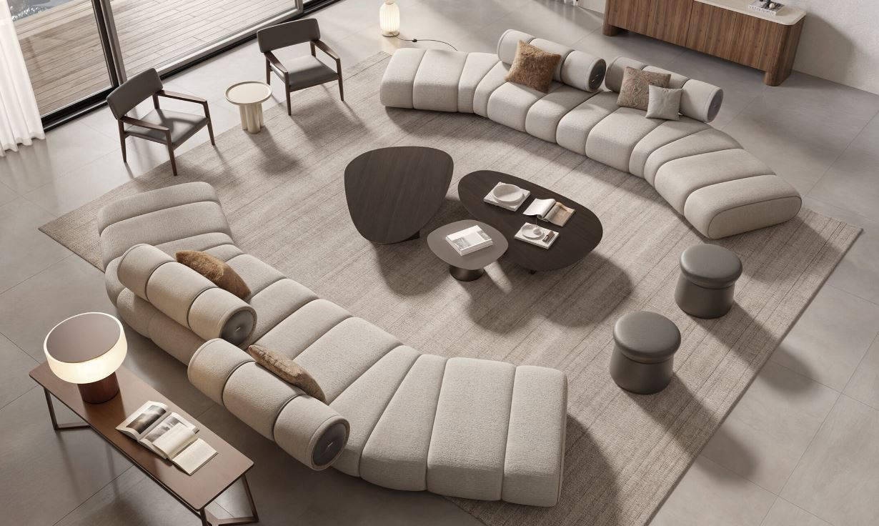 12 модула за модулен разтегателен диван «Orion»