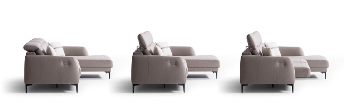 Модулен диван «Liman» + механизъм за глава, USB зарядна станция