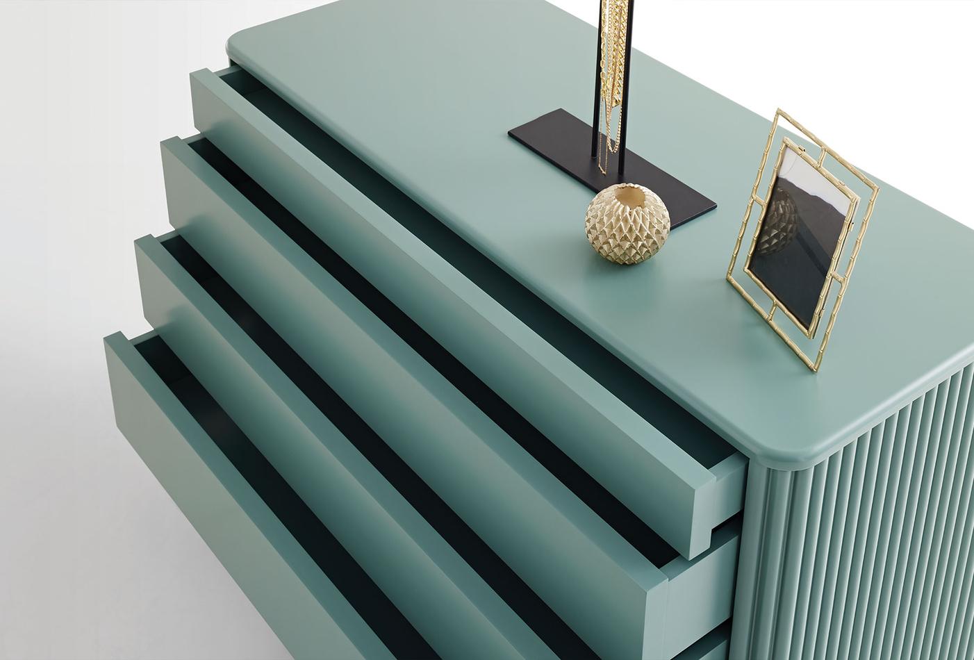 Скрин «Athens» с четири чекмеджета, размер 118х80х50см