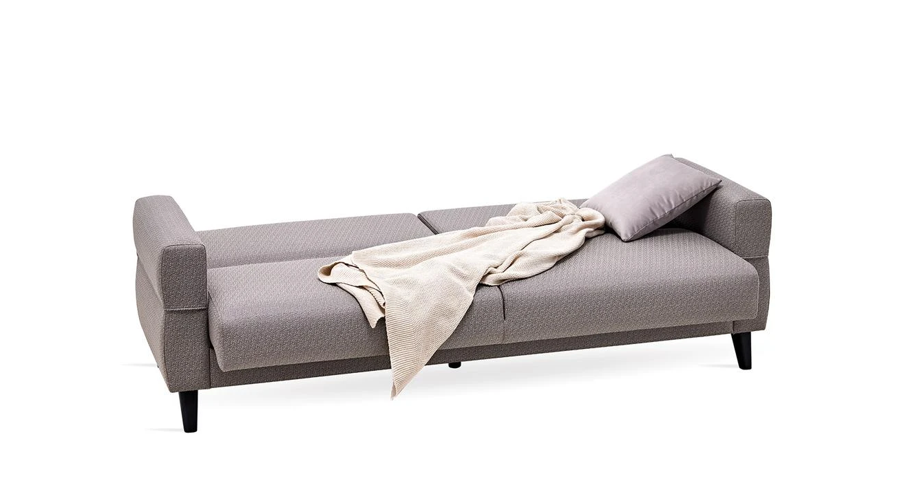 Триместен разтегателен диван «Astera» + 3 декоративни възглавници, ширина 212см