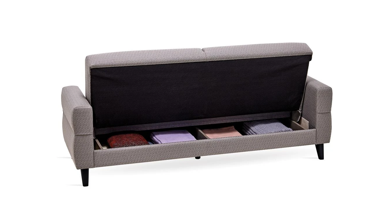 Триместен разтегателен диван «Astera» + 3 декоративни възглавници, ширина 212см