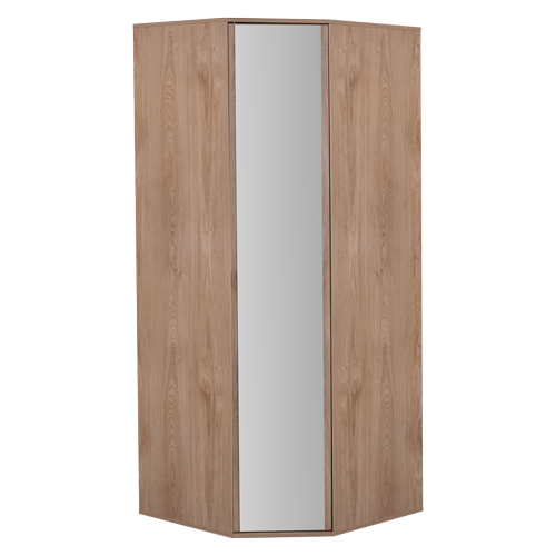 Модулен гардероб «Plus» - 4 модула, огледална и ПДЧ врати