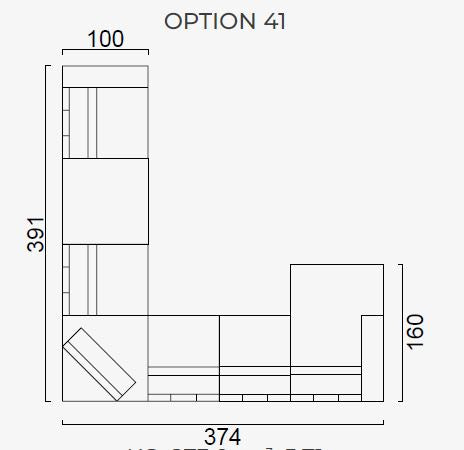 68 готови конфигурации на модулен разтегателен диван «Air Cavalli Relax»