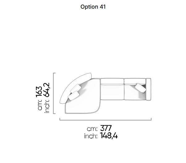 113 готови конфигурации на модулен диван «Cubic»