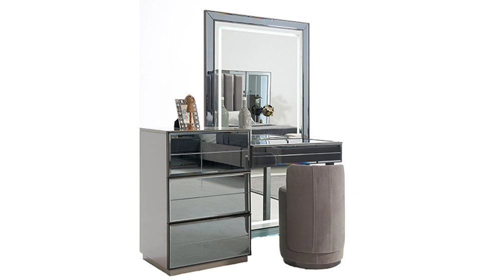 Тоалетка «Oylat» + огледало, четири чекмеджета