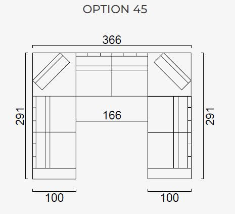 68 готови конфигурации на модулен разтегателен диван «Air Cavalli Relax»