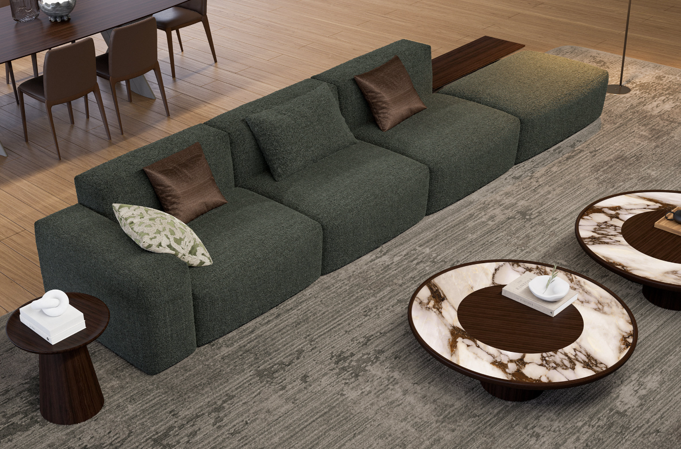 86 готови конфигурации на модулен диван «Cubic»