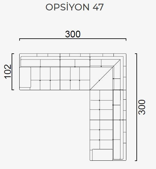 25 готови конфигурации на модулен разтегателен диван «Panamera Comfort»