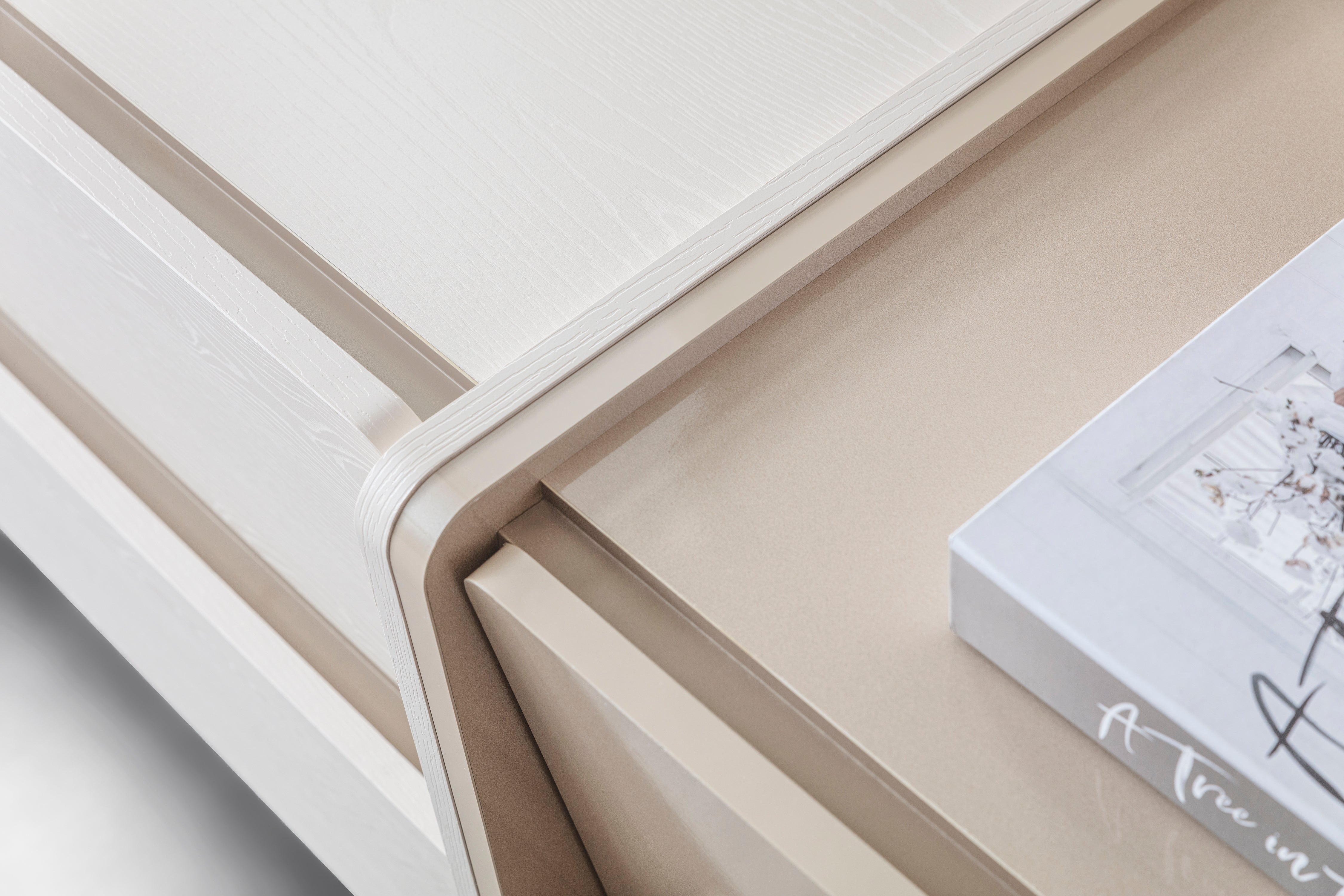 Бюфет «Japandi» с две чекмеджета, размер 55х81х47см