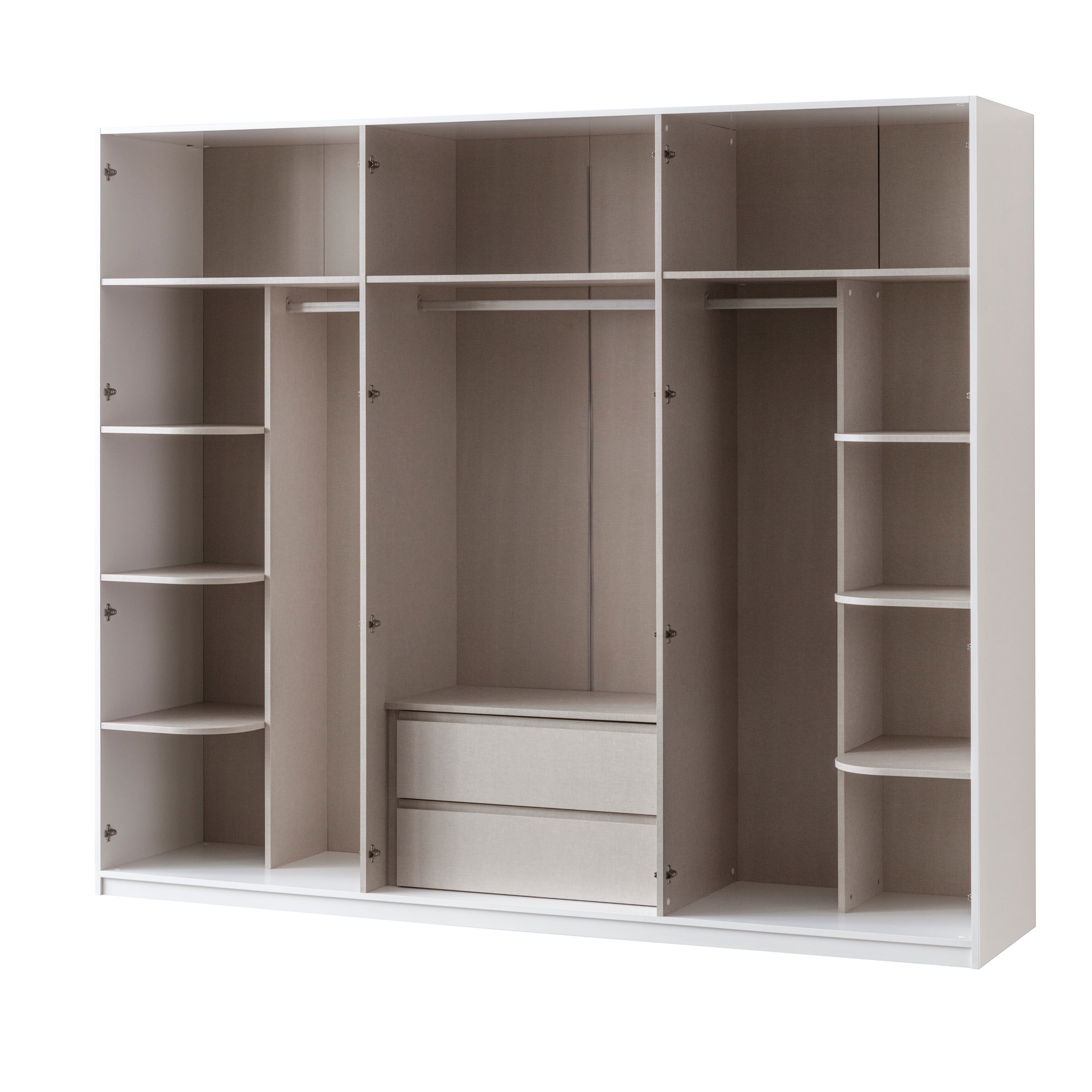 Шесткрилен гардероб «Chloe»