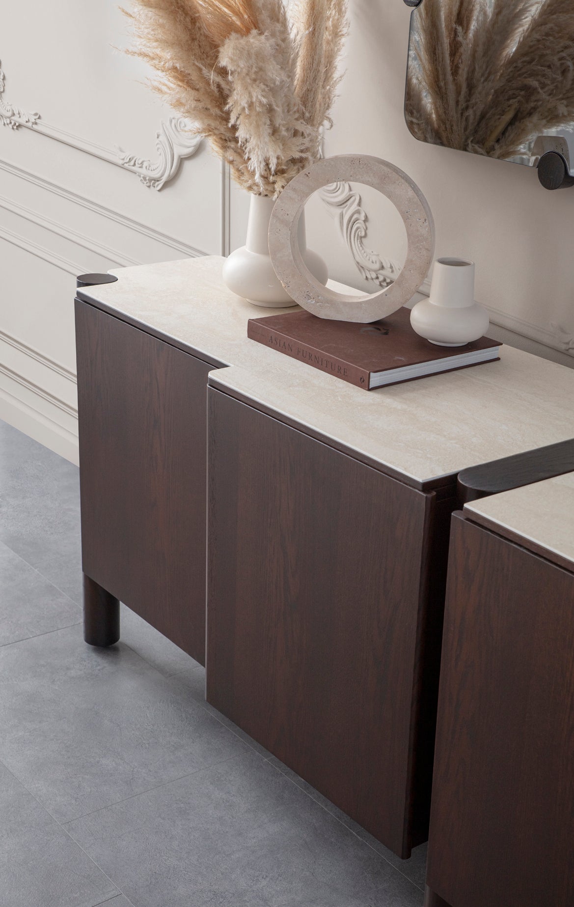 Бюфет «Alaska» с естествен фурнир, с размер 230х78х57см