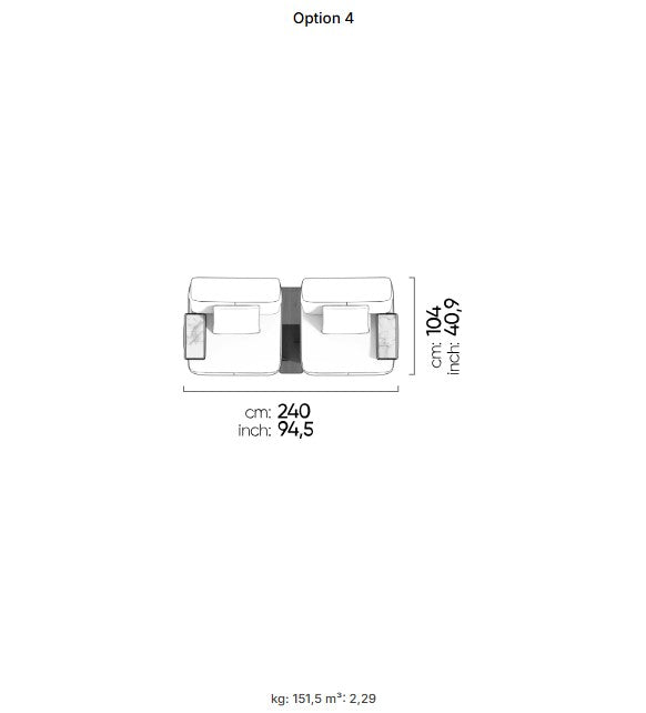 30 готови конфигурации на модулен разтегателен диван «Da Vinci»