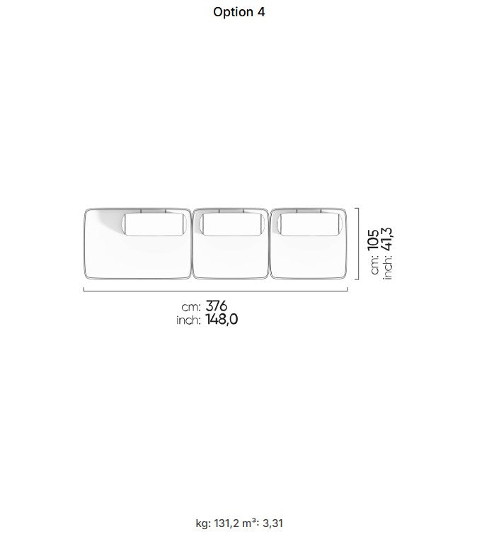 40 готови конфигурации на модулен разтегателен диван «Bon Bon Linea»