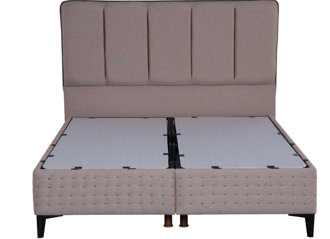 Тапицирано легло «Cocoline» + Матрак и табла - с място за съхранение, повдигащ механизъм, система за безшумно затваряне