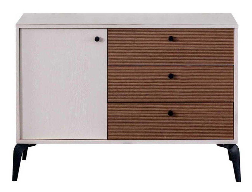 Скрин «Piedra» с три чекмеджета и шкаф, размер 110х79х45см