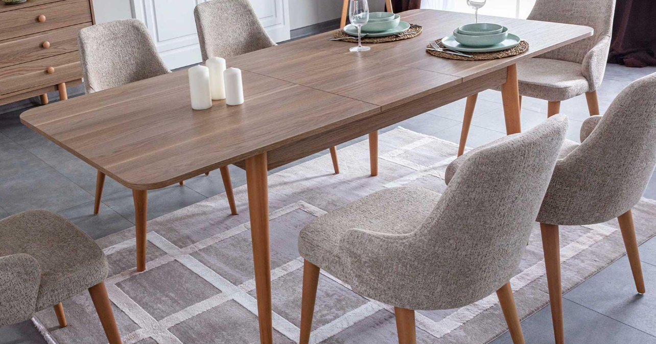 Трапезна разтегателна маса «K Natura» с размер 167х78х90см