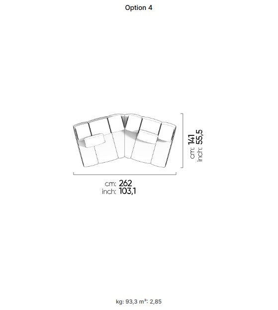 50 готови конфигурации на модулен разтегателен диван «Orion»