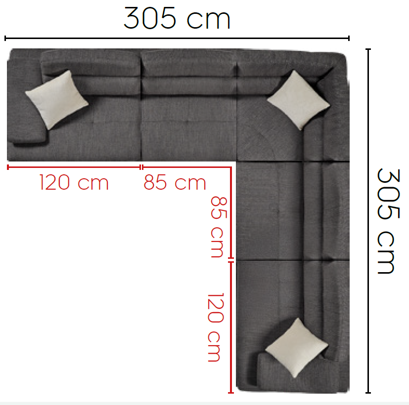 Модулен диван Polo - готови конфигурации