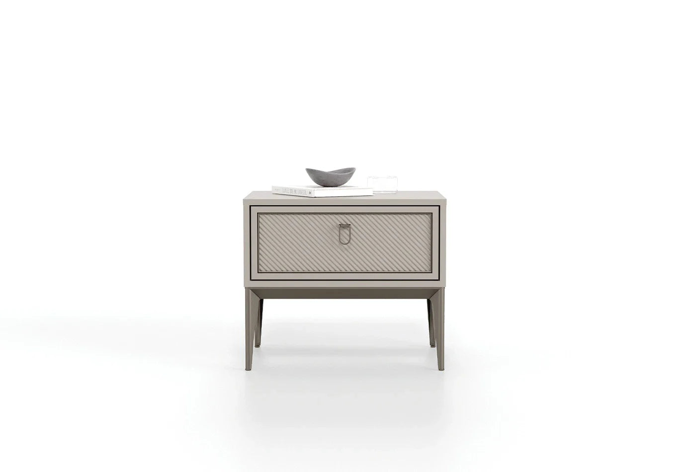 Нощно шкафче «Hera» + чекмедже, размер 60х52х48см