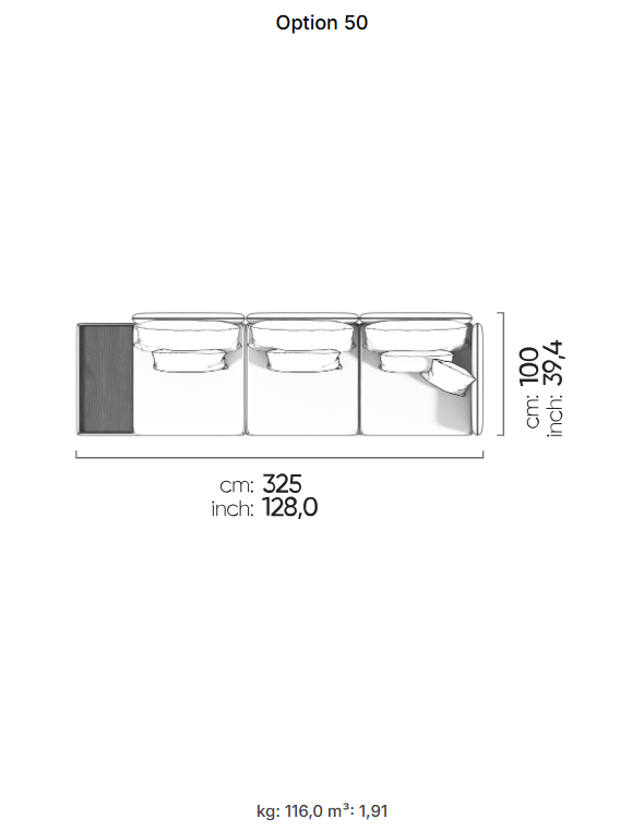 53 готови конфигурации на модулен диван «Fox»