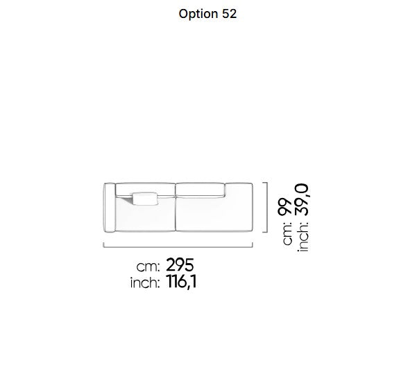 113 готови конфигурации на модулен диван «Cubic»
