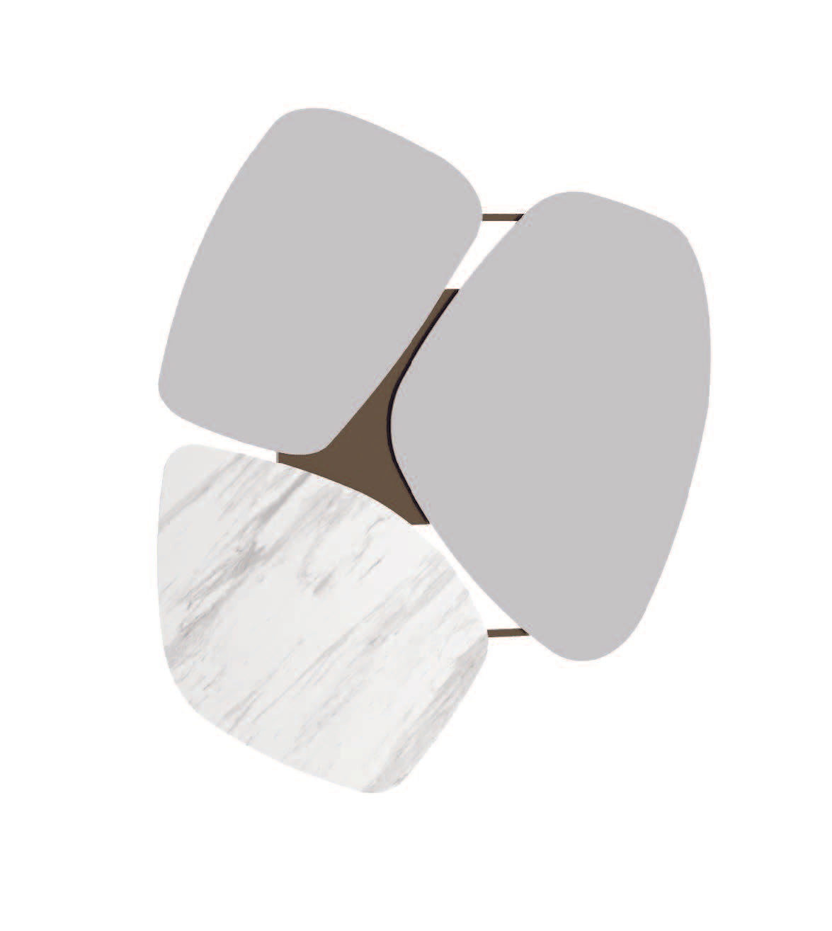 Огледало за бюфет «Venice» с размер 116х136х4см