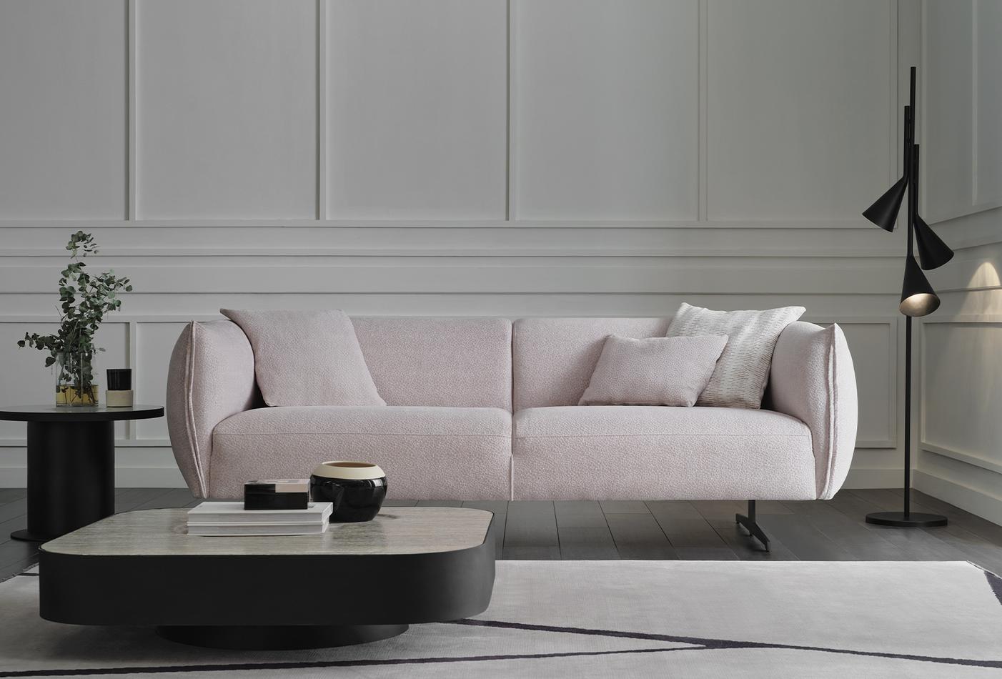 Триместен диван «Modena» + декоративни възглавници, ширина 235см