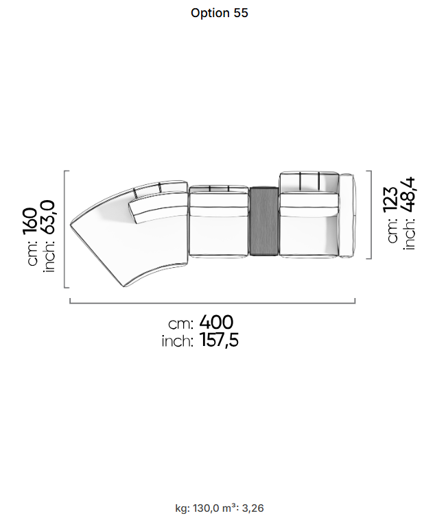 75 готови конфигурации на модулен разтегателен диван «Air Cavalli Relax»